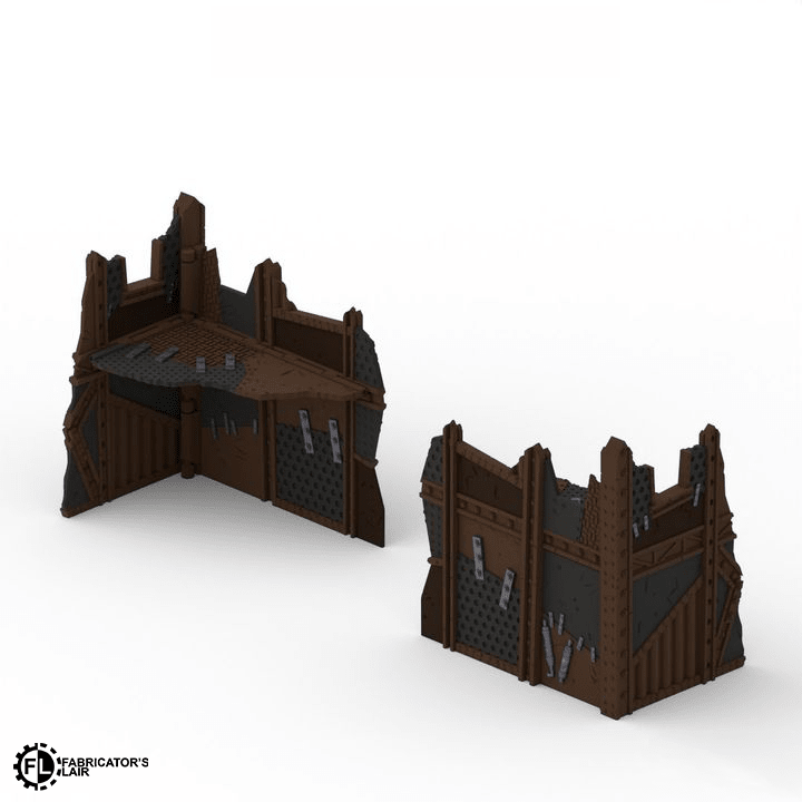 Ork Foldable Terrain - 11th Edition - MiniForge