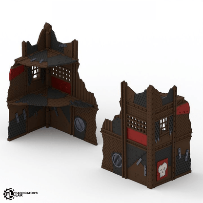 Ork Foldable Terrain - 11th Edition - MiniForge