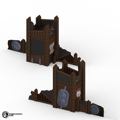 Ork Foldable Terrain - 11th Edition - MiniForge