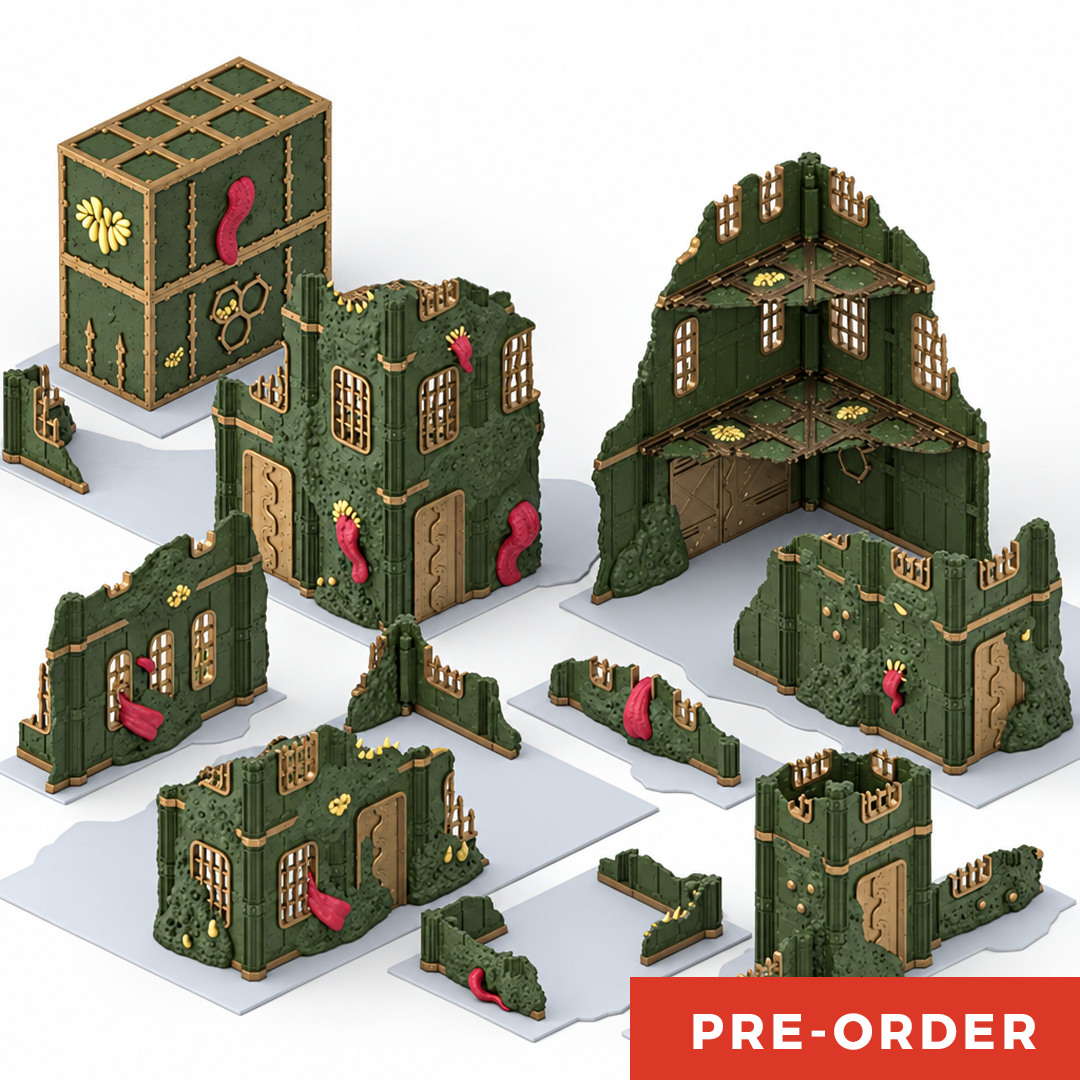 [Pre-Order] Plague God Foldable Terrain - 11th Edition