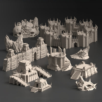 Sanguis, Crimson Anomaly - Terrain Bundle - MiniForge