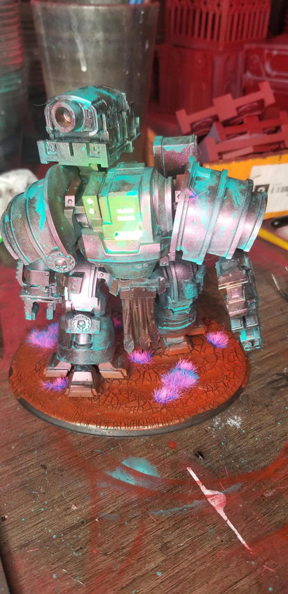 Tech Priests Cult Of Mars Martian Siege Machines (2 Units), 28mm heroic scale unpainted resin, view 5