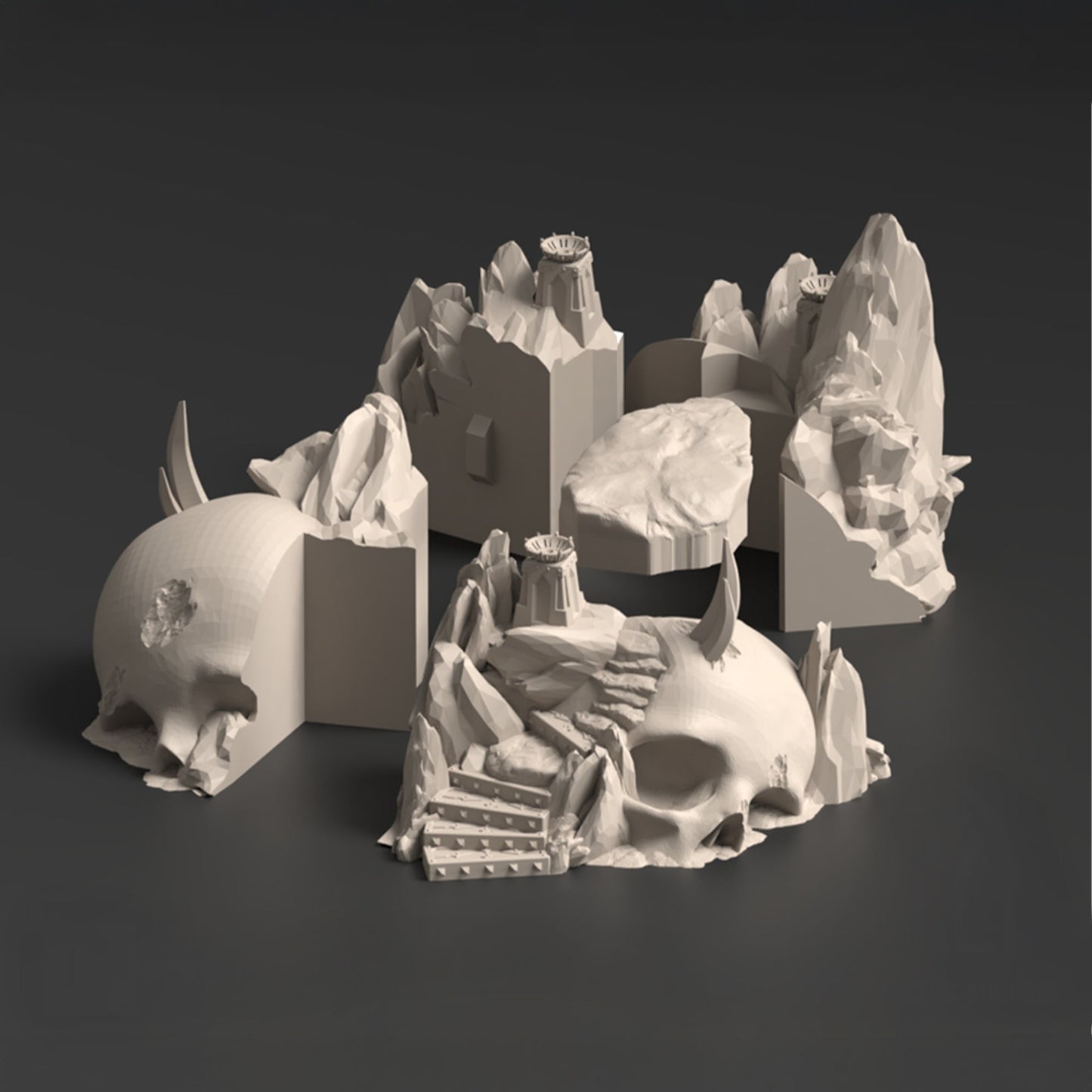 Skull, Sanguis - MiniForge