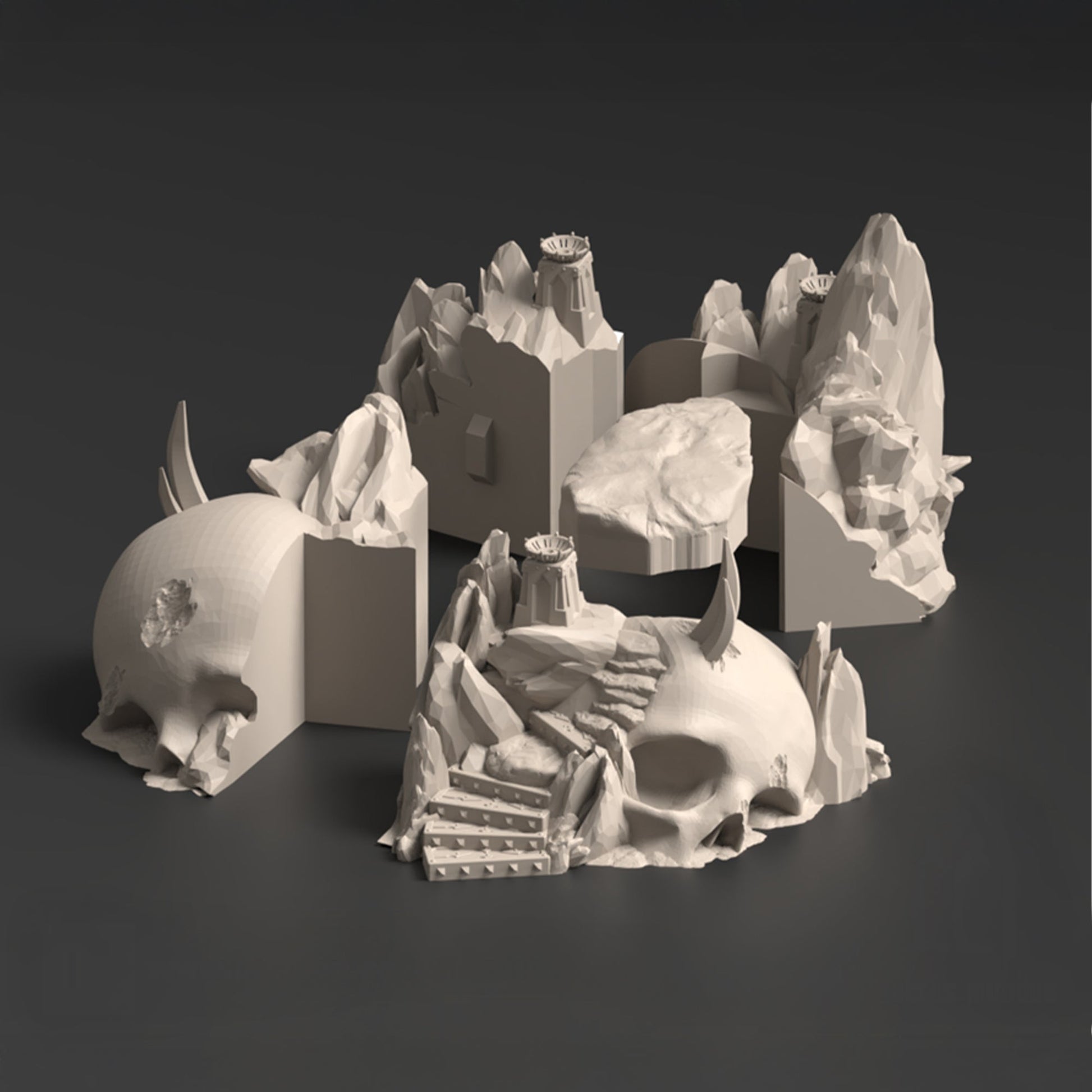 Skull, Sanguis - MiniForge