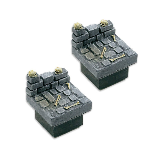Small Wall Skulls (2 Pack), Ultimate Dungeon - MiniForge