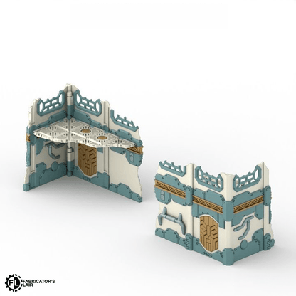 Space Dwarf Foldable Terrain - 11th Edition - MiniForge
