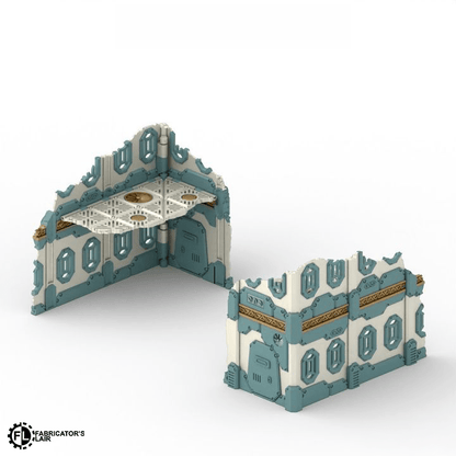 Space Dwarf Foldable Terrain - 11th Edition - MiniForge