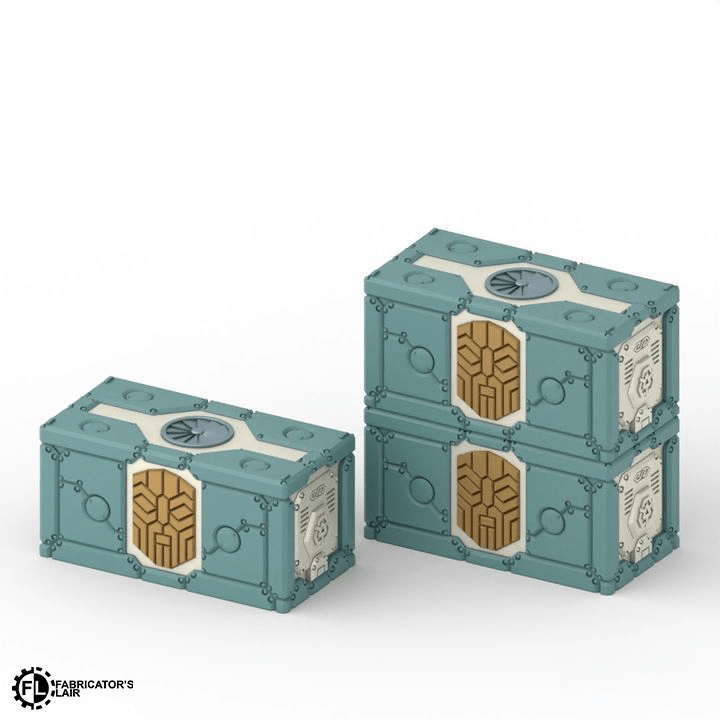 Space Dwarf Foldable Terrain - 11th Edition - MiniForge