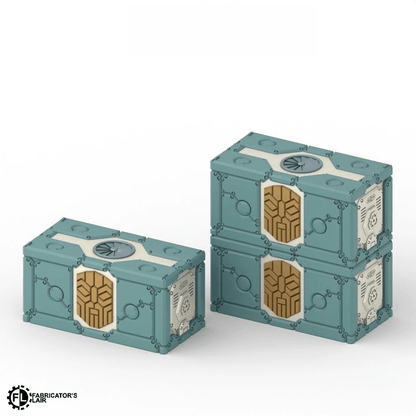 Space Dwarf Foldable Terrain - 11th Edition - MiniForge