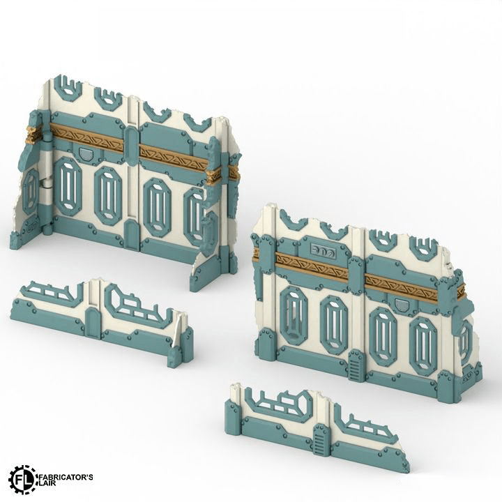 Space Dwarf Foldable Terrain - 11th Edition - MiniForge