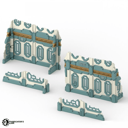 Space Dwarf Foldable Terrain - 11th Edition - MiniForge
