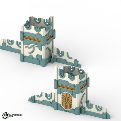 Space Dwarf Foldable Terrain - 11th Edition - MiniForge