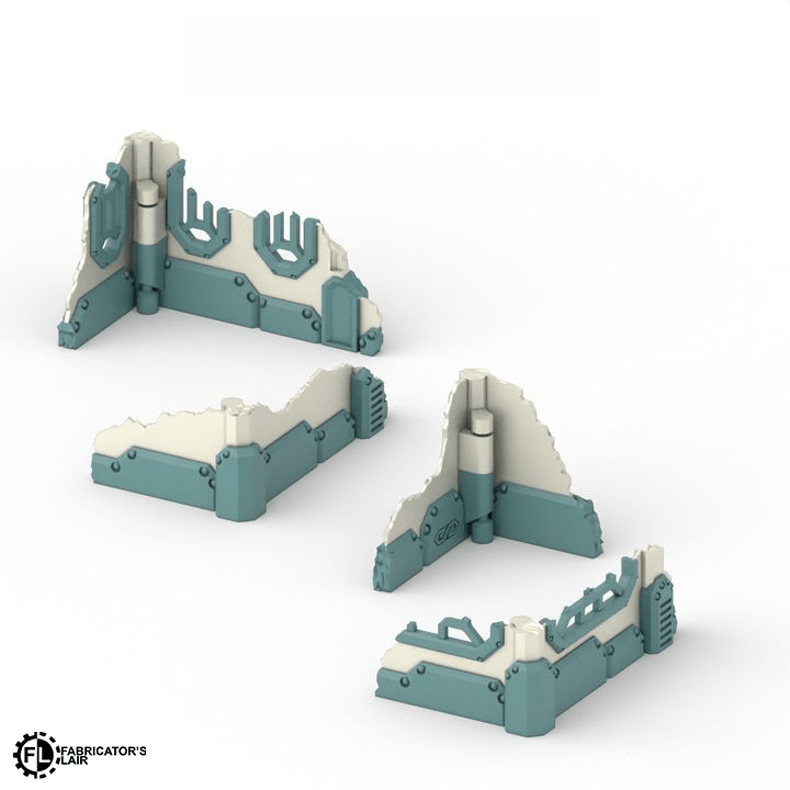 Space Dwarf Foldable Terrain - 11th Edition - MiniForge