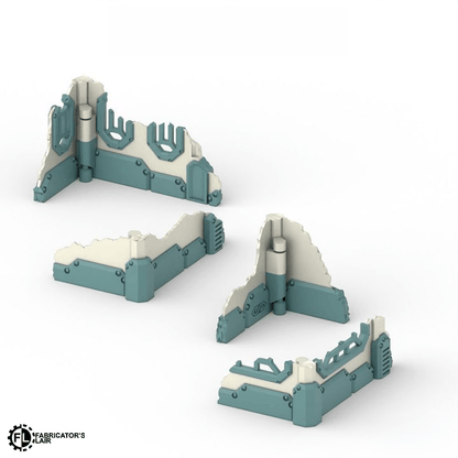 Space Dwarf Foldable Terrain - 11th Edition - MiniForge