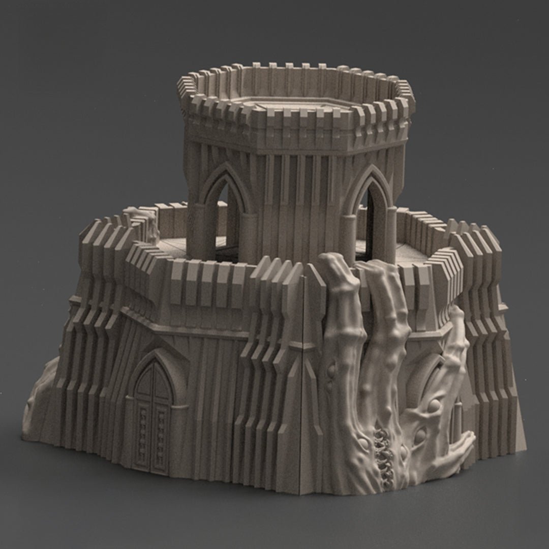 Temple Ridge Vortex Temple, Daemonic Vortex - Warhammer 40k Chaos & Daemon Terrain – MiniForge