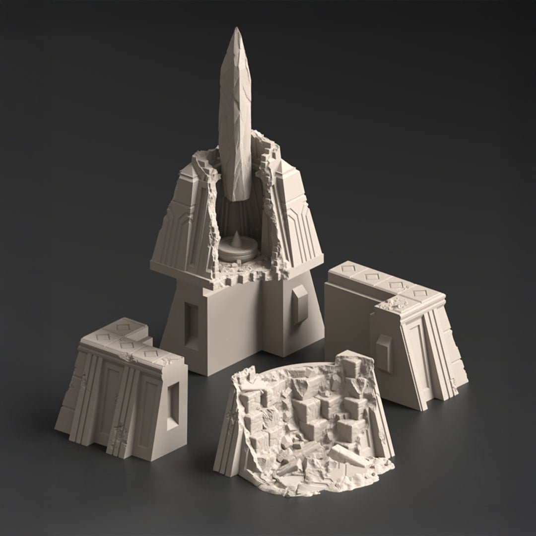 Temple, Krotone in Flames - MiniForge