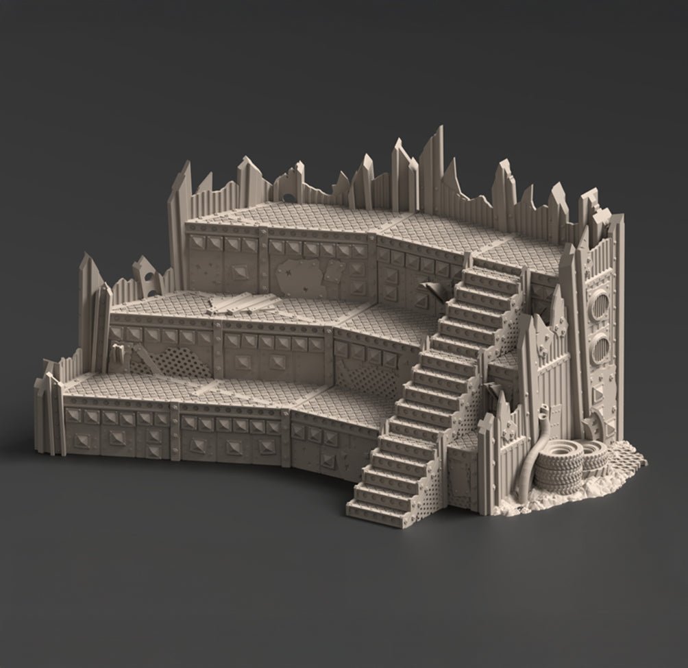 Terraces, Warpzel Space Program - MiniForge