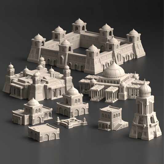 The Fortress Oasis of Ma'rut - Terrain Bundle - MiniForge