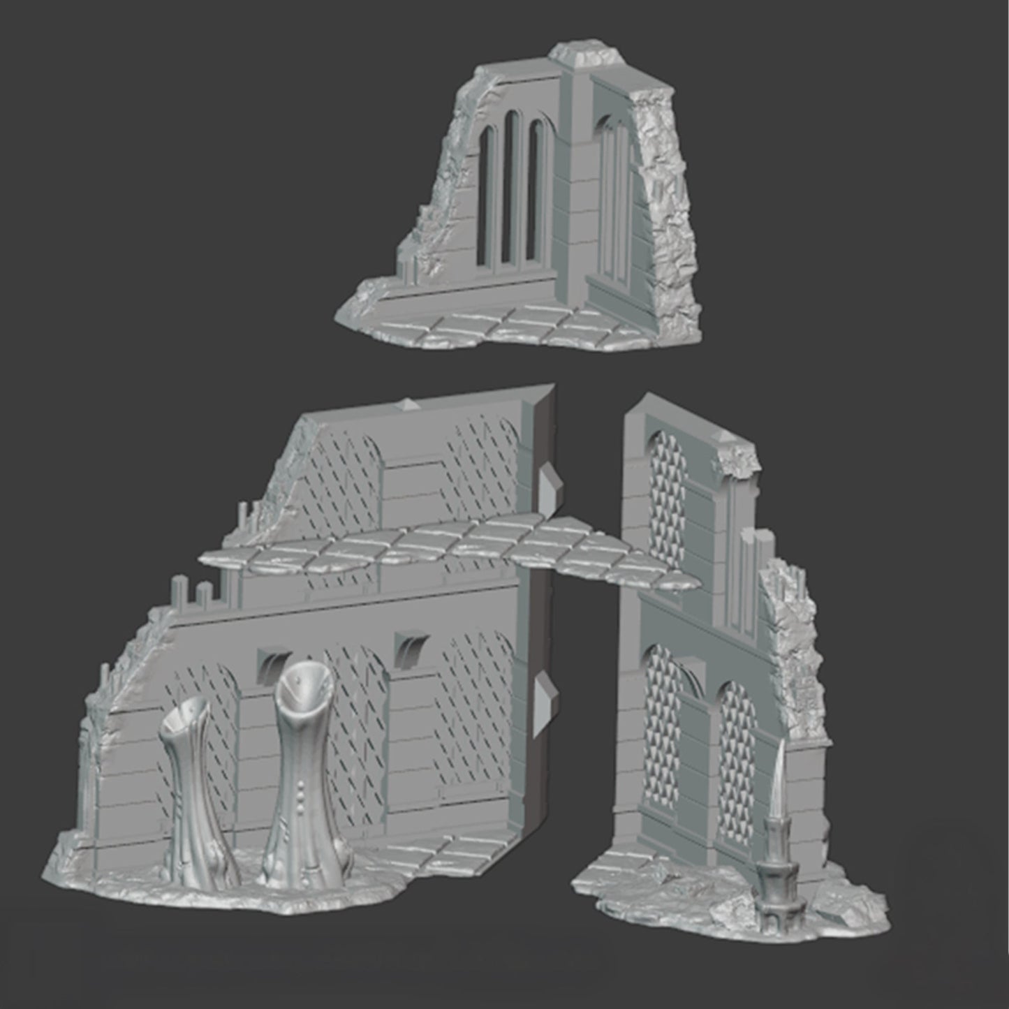 Three Story Ruin, Tulipa Infested - MiniForge