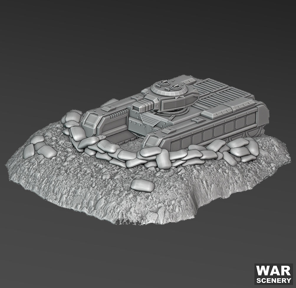 Trenches & Tank Ditches, Apocalypse Fortress - MiniForge