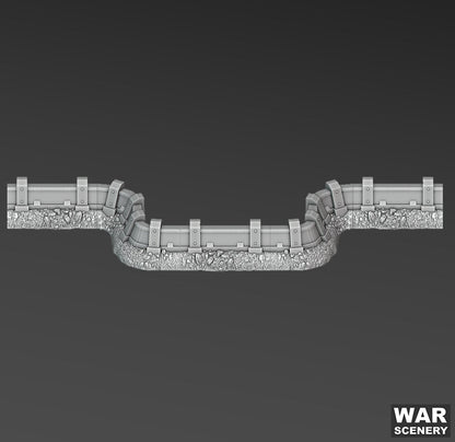 Trenches & Tank Ditches, Apocalypse Fortress - MiniForge
