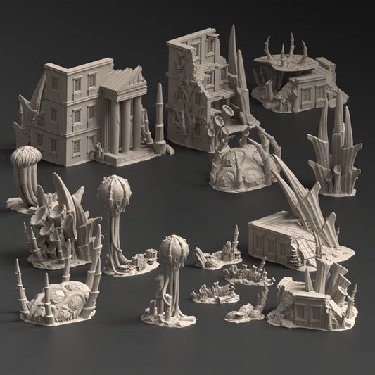 Tulipa, Evolved Infestation - Terrain Bundle - MiniForge