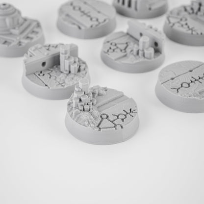 Vharaq Null FDM Miniature Bases (25mm - 90mm) - MiniForge