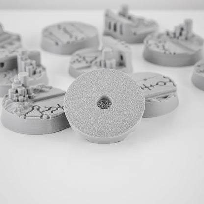 Vharaq Null FDM Miniature Bases (25mm - 90mm) - MiniForge
