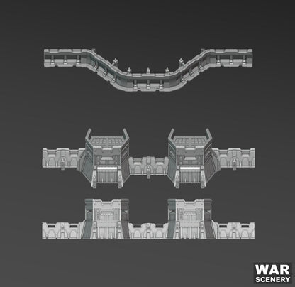 Wall of Saints - Terrain Bundle - MiniForge