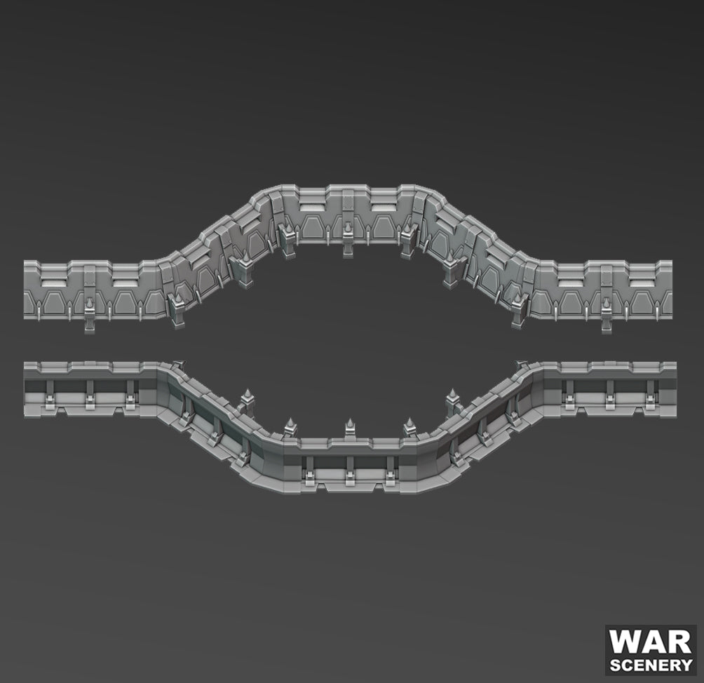 Wall of Saints - Terrain Bundle - MiniForge