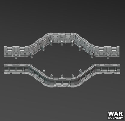 Wall of Saints - Terrain Bundle - MiniForge