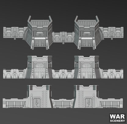 Wall of Saints - Terrain Bundle - MiniForge