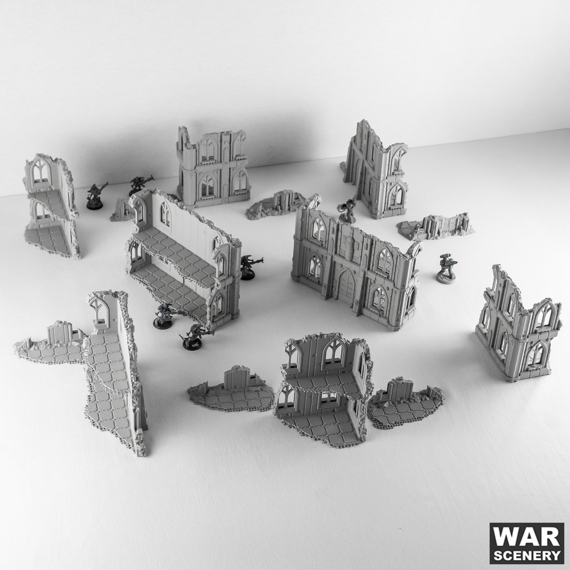 Warehouse Ruins - Pariah Nexus Bundle - MiniForge