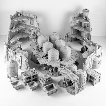 Warpzel - 1A, Ork Fungus Farm - Terrain Bundle - MiniForge