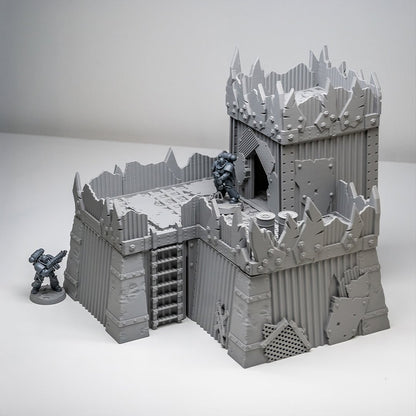 Warpzel - 1A, Ork Settlement - Terrain Bundle - MiniForge